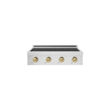 ZLINE Autograph Edition 30 in. Paramount Induction Rangetop with 4 Element Cooktop in Stainless Steel and Champagne Bronze Accents (SINRTZ-30-CB)