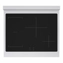 ZLINE Autograph Edition 30 in. 4.2 cu. ft. Marino Induction Range with 4 Element Cooktop and Electric Convection Oven in Satin Stainless Steel with Matte Black Accents (MINRSZ-30-MB)