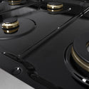 ZLINE 48 in. 6.7 cu. ft. Marino Double Oven Dual Fuel Range in Satin Stainless Steel with 8 Brass Burners (MDRS-BR-48)