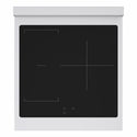 ZLINE 24 in. 3.2 cu. ft. Marino Induction Range with 3 Element Cooktop and Electric Convection Oven in Stainless Steel (MINR24)
