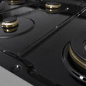 ZLINE 48 in. 6.7 cu. ft. Marino Double Oven Gas Range in Stainless Steel with 8 Brass Burners (MGR-BR-48)