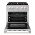 ZLINE 30 in. 4.2 cu. ft. Marino Gas Range with 4 Burner DuoPro™ Cooktop and Convection Gas Oven in Stainless Steel (PMGR30)