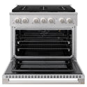ZLINE 36 in. 5.2 cu. ft. Marino Gas Range with 6 Burner DuoPro™ Cooktop and Convection Gas Oven in Stainless Steel (PMGR36)