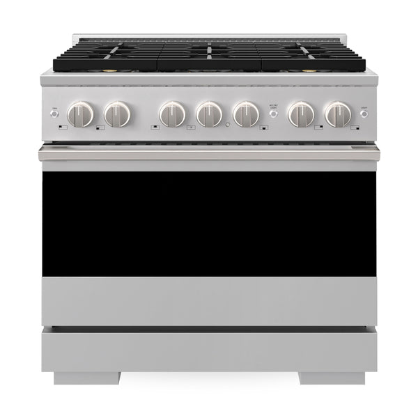 ZLINE 36 in. 5.2 cu. ft. Marino Gas Range with 6 Burner DuoPro™ Cooktop and Convection Gas Oven in Stainless Steel (PMGR36)