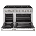 ZLINE 48 in. 6.7 cu. ft. Marino Gas Range with 8 Burner DuoPro™ Cooktop and Dual Ovens in Stainless Steel (PMGR48)