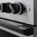 ZLINE Autograph Edition 48 in. 6.7 cu. ft. Marino Gas Range with 8 Burner DuoPro™ Cooktop and Dual Ovens in Stainless Steel and Matte Black Accents (PMGRZ-48-MB)