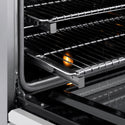 ZLINE Autograph Edition 36 in. 5.2 cu. ft. Marino Gas Range with 6 Burner DuoPro™ Cooktop and Convection Gas Oven with White Matte Door and Matte Black Accents (PMGRZ-WM-36-MB)