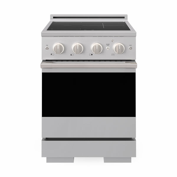 ZLINE 30 in. 4.2 cu. ft. Marino Induction Range with 4 Element Cooktop and Electric Convection Oven in Stainless Steel (MINR30)