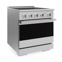 ZLINE 30 in. 4.2 cu. ft. Marino Induction Range with 4 Element Cooktop and Electric Convection Oven in Stainless Steel (MINR30)