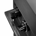ZLINE 24 in. 3.2 cu. ft. Marino Induction Range with 3 Element Cooktop and Electric Convection Oven in Black Stainless Steel (MINRB-24)