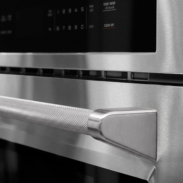 ZLINE 30 in. Microwave Helix Handle (Set of 1) in Stainless Steel (MWHZ-30-K-ST)