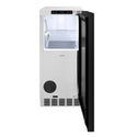 ZLINE 15 in. Touchstone Nugget Ice Maker with Drain Pump and Panel-Ready Door (INGDP-15)