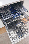 ZLINE 24 in. Tallac Series 3rd Rack Tall Tub Dishwasher in Custom Panel Ready with Stainless Steel Tub, 51dBa (DWV-24)
