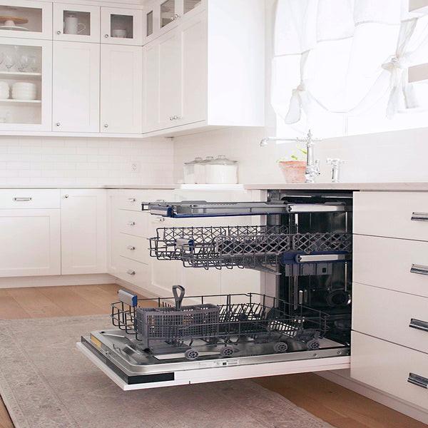 ZLINE 24 in. Tallac Series 3rd Rack Tall Tub Dishwasher with Stainless Steel Tub, 51dBa, Open Box-Great Condition