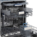 ZLINE 24 in. Tallac Series 3rd Rack Tall Tub Dishwasher with Stainless Steel Tub, 51dBa, Open Box-Great Condition