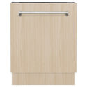ZLINE 24 in. Tallac Series 3rd Rack Tall Tub Dishwasher in Custom Panel Ready with Stainless Steel Tub, 51dBa (DWV-24)