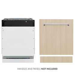 ZLINE 24 in. Tallac Series 3rd Rack Tall Tub Dishwasher with Stainless Steel Tub, 51dBa, Open Box-Great Condition