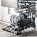 ZLINE 24 in. Tallac Series 3rd Rack Tall Tub Dishwasher with Stainless Steel Tub, 51dBa, Open Box-Good Condition