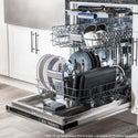 ZLINE 24 in. Tallac Series 3rd Rack Tall Tub Dishwasher with Stainless Steel Tub, 51dBa, Open Box-Great Condition