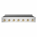 ZLINE Autograph Edition 48 in. Paramount Induction Rangetop with 7 Element Cooktop in Stainless Steel and Champagne Bronze Accents (SINRTZ-48-CB)
