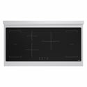 ZLINE Autograph Edition 48 in. Paramount Induction Rangetop with 7 Element Cooktop in Stainless Steel and Polished Gold Accents (SINRTZ-48-G)