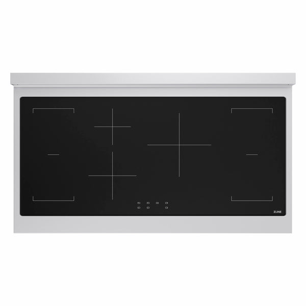 ZLINE Autograph Edition 48 in. Paramount Induction Rangetop with 7 Element Cooktop in Stainless Steel and Polished Gold Accents (SINRTZ-48-G)