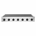 ZLINE Autograph Edition 48 in. Paramount Induction Rangetop with 7 Element Cooktop in Stainless Steel and Matte Black Accents (SINRTZ-48-MB)