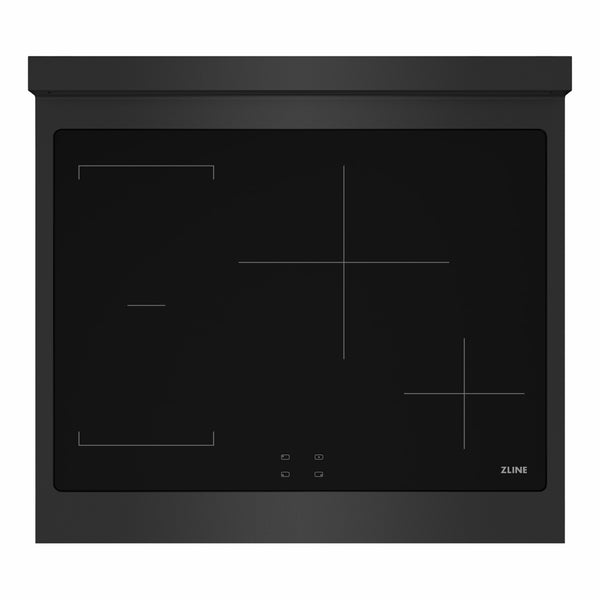 ZLINE Autograph Edition 30 in. Paramount Induction Rangetop with 4 Element Cooktop in Black Stainless Steel and Champagne Bronze Accents (SINRTBZ-30-CB)