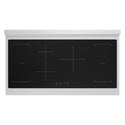 ZLINE Autograph Edition 48 in. 6.7 cu. ft. Paramount Induction Range with 7 Element Cooktop and Dual Ovens in Stainless Steel with Polished Gold Accents (SINRZ-48-G)
