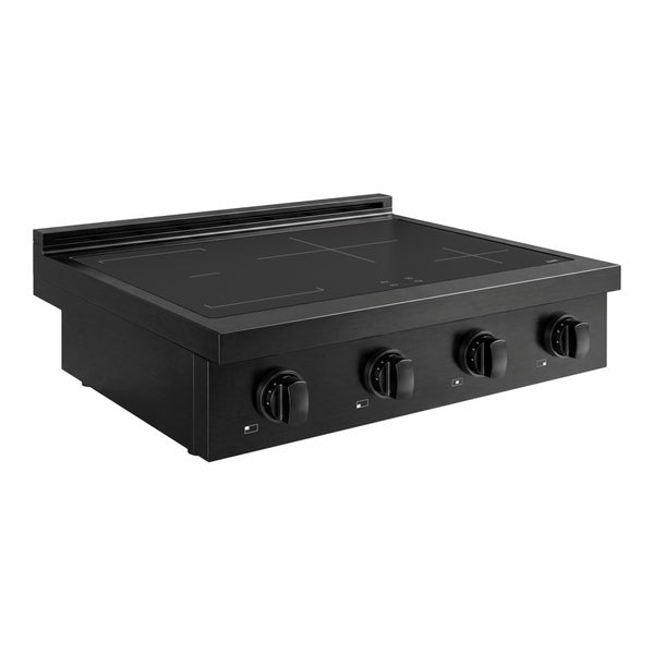 ZLINE 30 in. Paramount Induction Rangetop with 4 Element Cooktop in Black Stainless Steel (SINRTB-30)