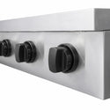ZLINE Autograph Edition 30 in. Paramount Induction Rangetop with 4 Element Cooktop in Stainless Steel and Matte Black Accents (SINRTZ-30-MB)