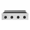 ZLINE Autograph Edition 30 in. Paramount Induction Rangetop with 4 Element Cooktop in Stainless Steel and Matte Black Accents (SINRTZ-30-MB)