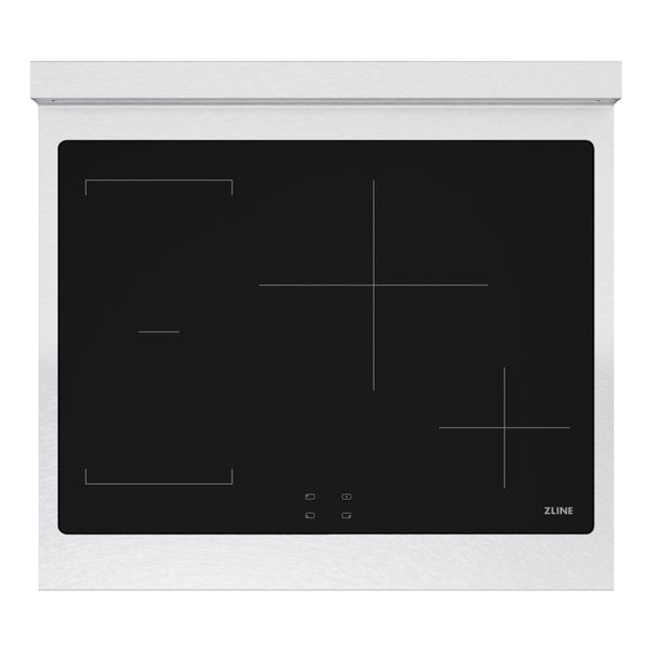 ZLINE Autograph Edition 30 in. Paramount Induction Rangetop with 4 Element Cooktop in Satin Stainless Steel and Polished Gold Accents (SINRTSZ-30-G)