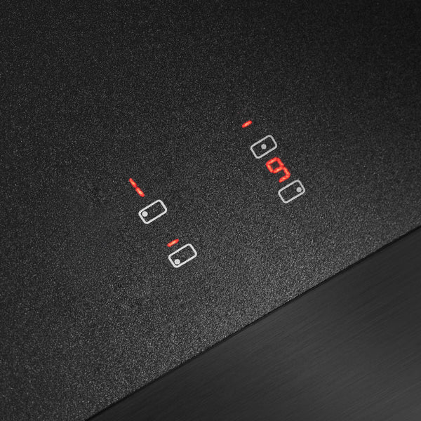 ZLINE Autograph Edition 30 in. Paramount Induction Rangetop with 4 Element Cooktop in Black Stainless Steel and Champagne Bronze Accents (SINRTBZ-30-CB)