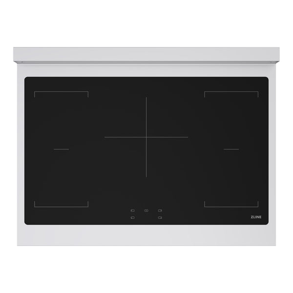 ZLINE Autograph Edition 36 in. Paramount Induction Rangetop with 5 Element Cooktop in Stainless Steel and Polished Gold Accents (SINRTZ-36-G)
