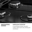 ZLINE 48 in. 6.7 cu. ft. Paramount Double Oven Gas Range with 8 Burner Cooktop in Stainless Steel, Open Box-Good Condition