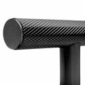 ZLINE 48 in. Wall-Mount Range Hood Helix Handle (Set of 1) in Black Stainless Steel (RHHZ-K-BS-48)