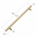 ZLINE Autograph Edition 30 in. Wall-Mount Range Hood Helix Handle (Set of 1) in Champagne Bronze (RHHZ-K-CB-30)