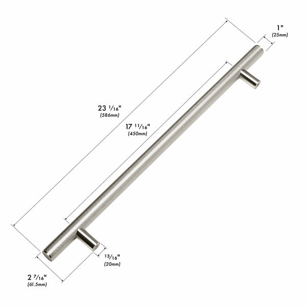 ZLINE Autograph Edition 30 in. Wall-Mount Range Hood Helix Handle (Set of 1) in Polished Nickel (RHHZ-K-PN-30)