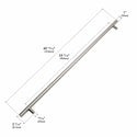 ZLINE Autograph Edition 48 in. Wall-Mount Range Hood Helix Handle (Set of 1) in Polished Nickel (RHHZ-K-PN-48)