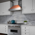 36" Ducted Fingerprint Resistant Stainless Steel Range Hood with Copper Shell (8654C-36)