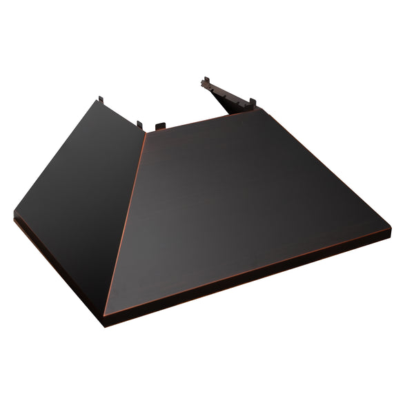 30" Ducted Fingerprint Resistant Stainless Steel Range Hood with Oil Rubbed Bronze Shell (8654ORB-30)