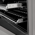 ZLINE 30 in. 4.0 cu. ft. Legacy Dual Fuel Range with 4 Burner Gas Cooktop and Electric Convection Oven in Satin Stainless Steel, Open Box-Great Condition