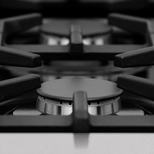 ZLINE 48 in. 6.0 cu. ft. Legacy Dual Fuel Range with 7 Burner Gas Cooktop and 2 Electric Ovens in Satin Stainless Steel, Open Box-Great Condition