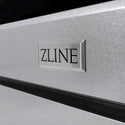 ZLINE Autograph Edition 30 in. 4.2 cu. ft. Paramount Dual Fuel Range with 4 Burner DuoPro™ Cooktop and Electric Convection Oven in Satin Stainless Steel and Polished Gold Accents, Open Box-Good Condition