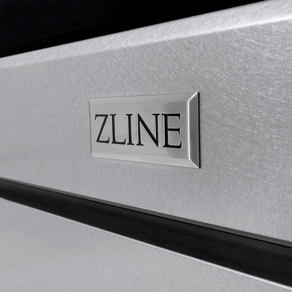 ZLINE Autograph Edition 30 in. 4.2 cu. ft. Paramount Gas Range with 4 Burner DuoPro™ Cooktop and Convection Gas Oven in Satin Stainless Steel and Polished Gold Accents, Open Box-Good Condition