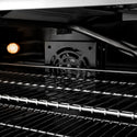 ZLINE Autograph Edition 30 in. 4.2 cu. ft. Paramount Gas Range with 4 Burner DuoPro™ Cooktop and Convection Gas Oven in Satin Stainless Steel and Polished Gold Accents, Open Box-Good Condition