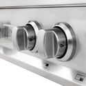 ZLINE 36 in. Legacy Gas Rangetop with 6 Burners and Porcelain Cooktop in Satin Stainless Steel (RTS-36)