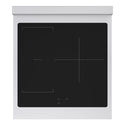 ZLINE 24 in. 3.2 cu. ft. Paramount Induction Range with 3 Element Cooktop and Electric Convection Oven in Satin Stainless Steel, Open Box-Good Condition
