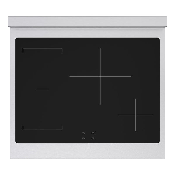 ZLINE Autograph Edition 30 in. 4.2 cu. ft. Paramount Induction Range with 4 Element Cooktop and Electric Convection Oven in Satin Stainless Steel with Polished Gold Accents (SINRSZ-30-G)